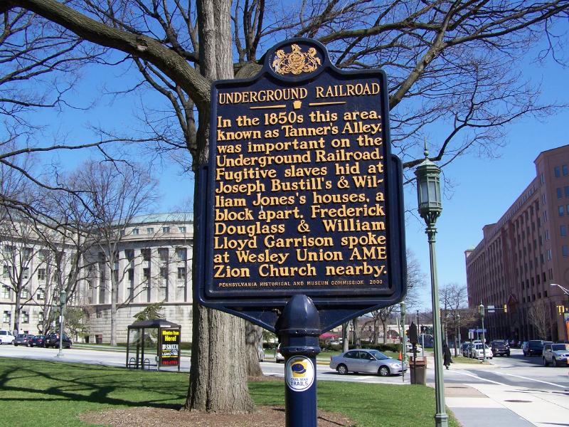 Underground Railroad Marker